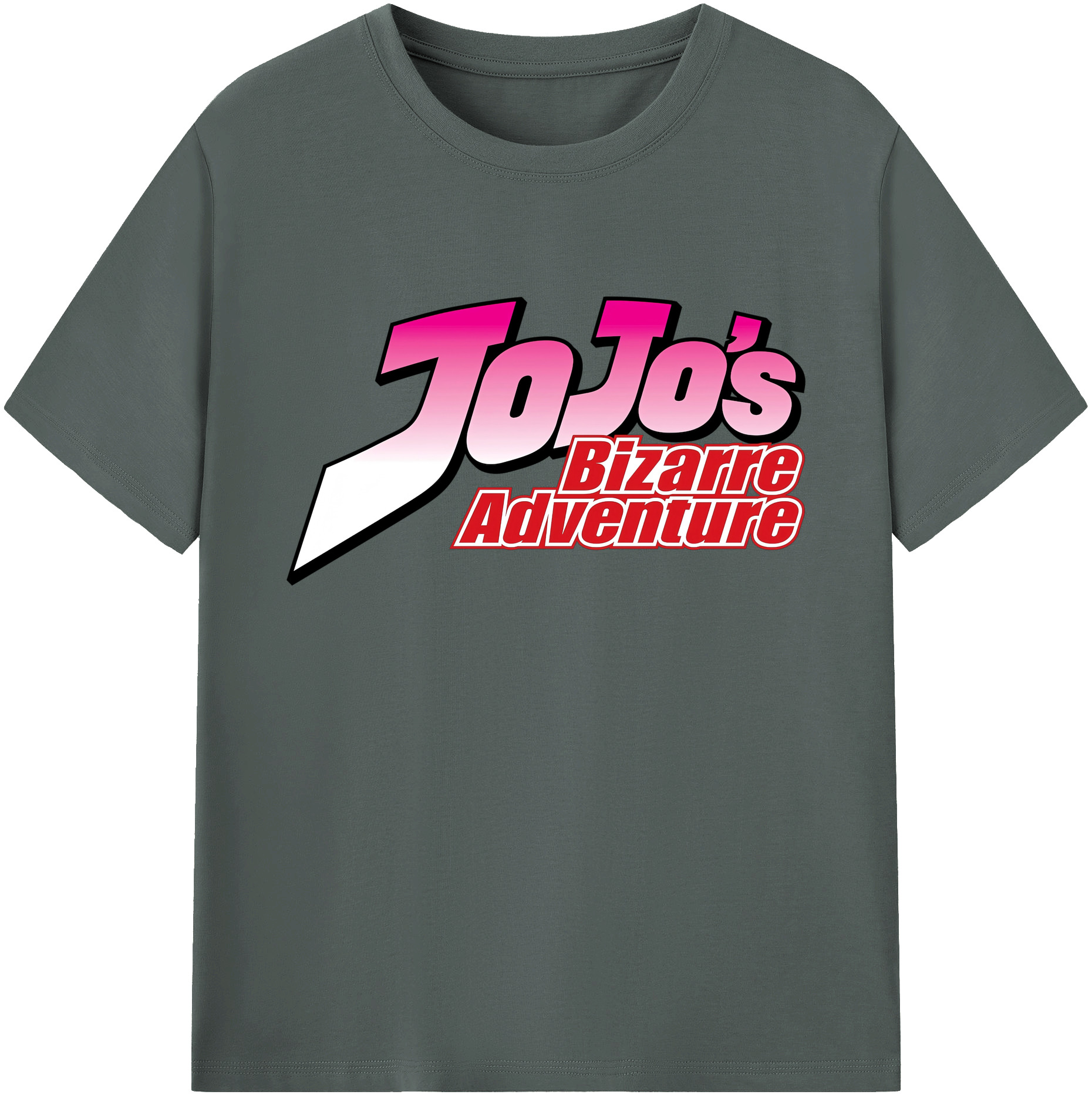 （画像用） ジョジョの奇妙な冒険 JoJo's Bizarre Adventure 綿100％ メンズ半袖Tシャツ｜肌触りやわらか＆通気性